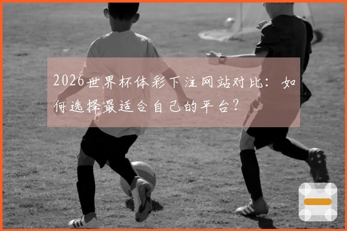 2026世界杯体彩下注网站对比：如何选择最适合自己的平台？